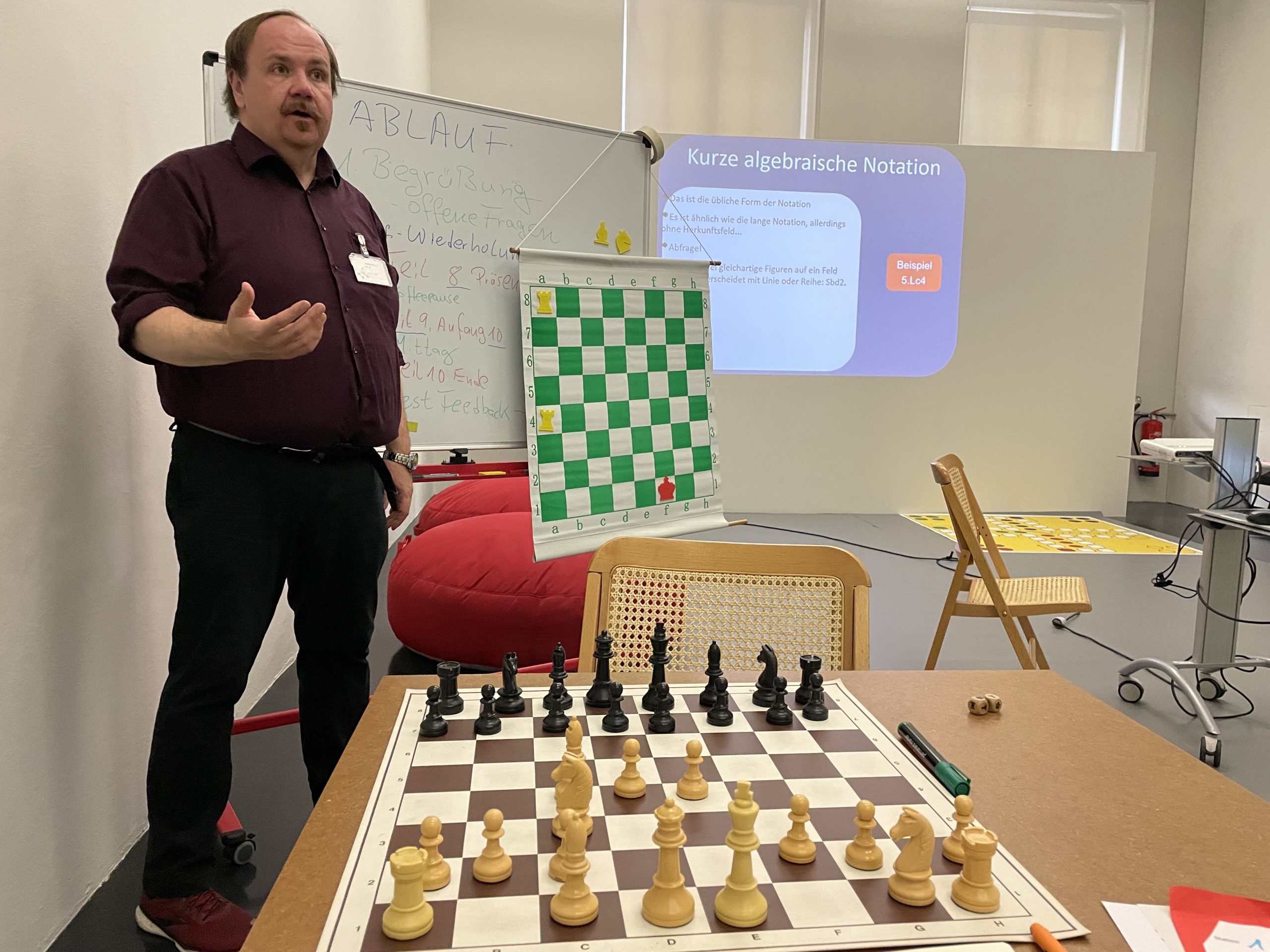 Lehrerfortbildung „Schach im Unterricht“